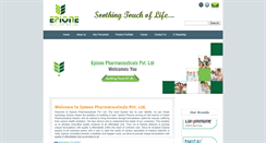Desktop Screenshot of epionepharma.com